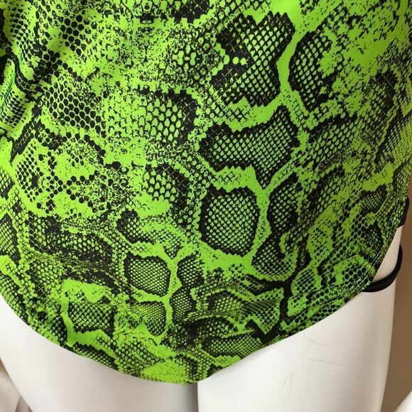 NWT Fashion Nova One Piece Swimsuit - Lime Green - Size 2X - Picture 11 of 16